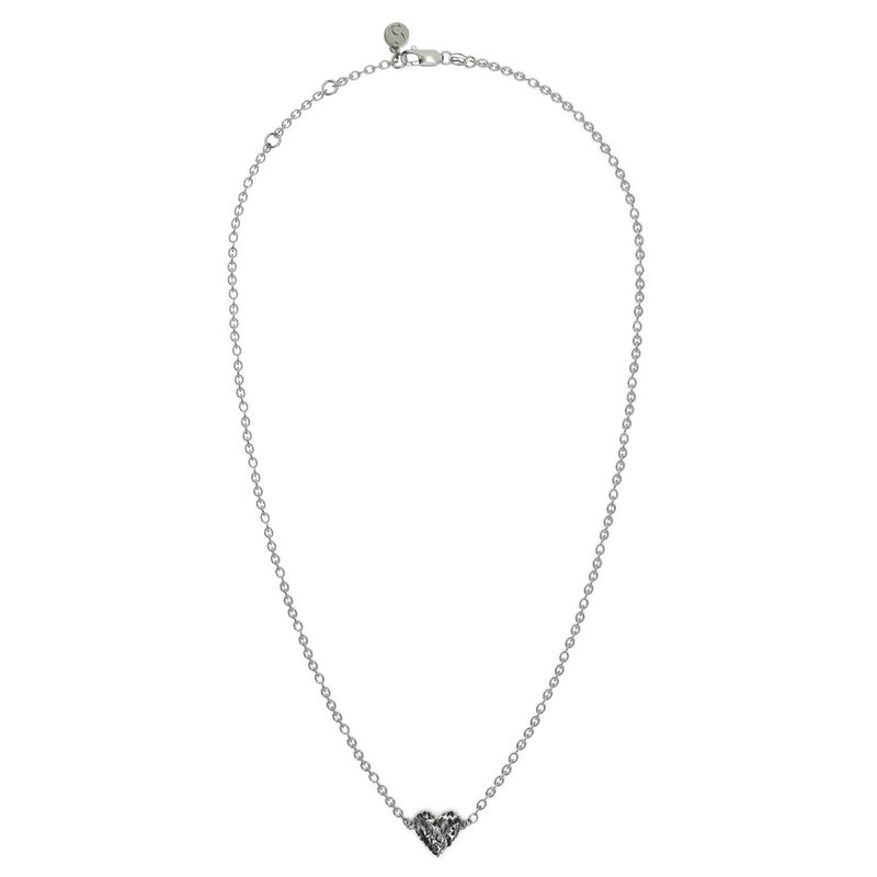 Stolen Girlfriends Club Death Metal Hearts Necklace image number 0